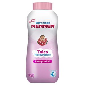 Mennen Talco para Bebé Hipoalergénico Rosa 200 g