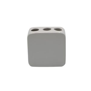 Portacepillo de Ceramica Blanco 1 Pz