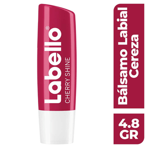 LABELLO Bálsamo Labial Humectante con Color Cereza 4.8 g 1 pz