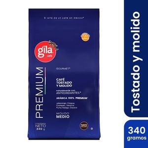 Café Premium Gourmet Tostado Y Molido Medio 340 Gr