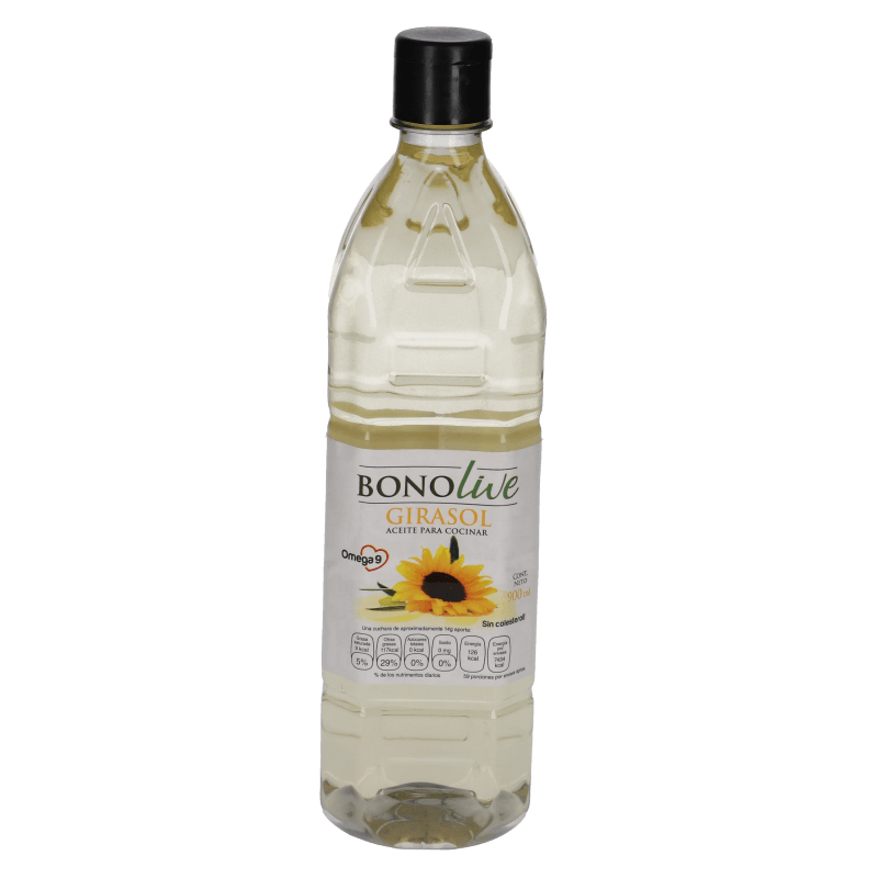 Aceite de girasol 900 ml bonolive - Súper Naturista