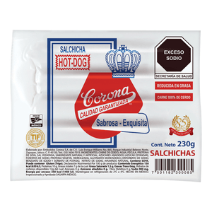 Corona Salchicha Viena Mini 230 g