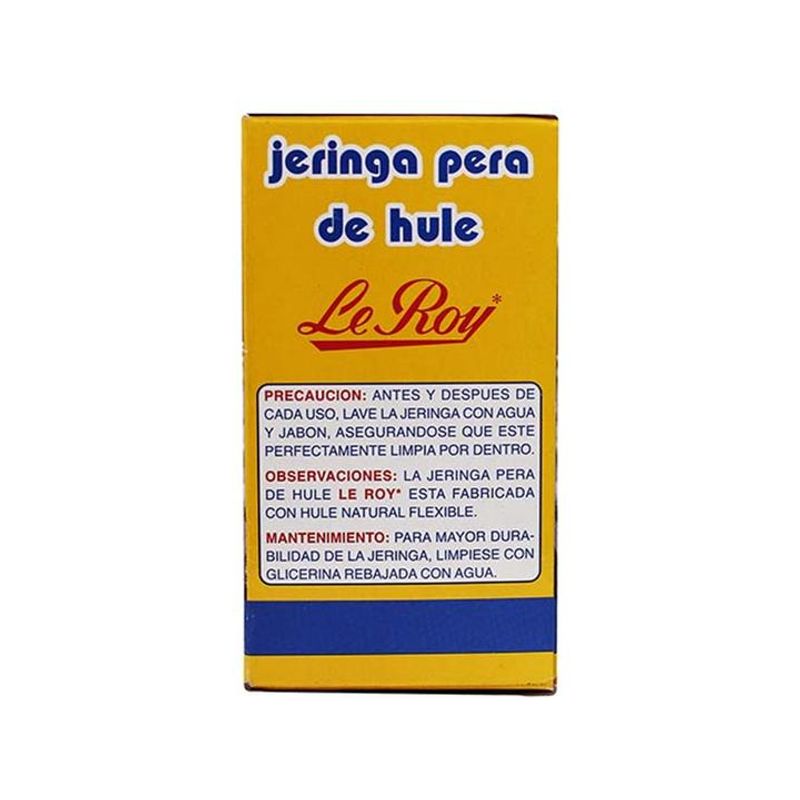 Farmacias del Ahorro, Marca del Ahorro Jeringa de hule tipo pera No. 0