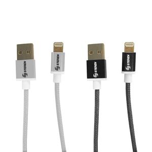 Cable Certificado Lightning Negro Y Blanco 1 Pz