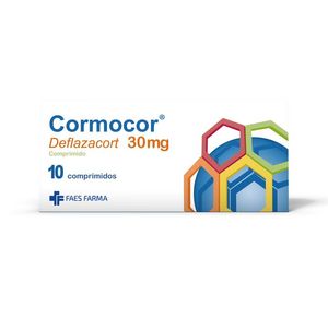 Cormocor 30mg 10 Comp Deflazacort 10 Pz