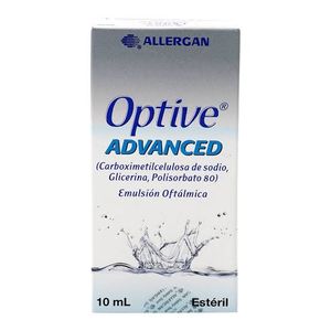 Optive Advanced Emulsion Oftalmica 1 Pz