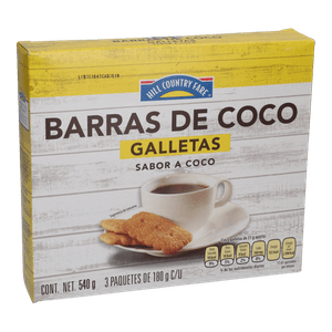 HCF Galletas Barras de Coco 540 g