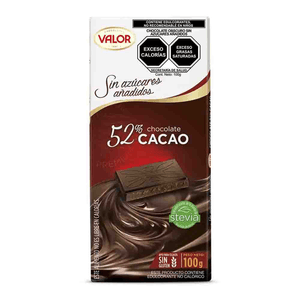 Chocolate Amargo 0% Sin Azúcares Añadidos 1 Pz