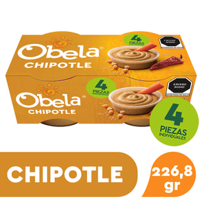 Obela Hummus Hummus con Chipotle 56.7 Gr