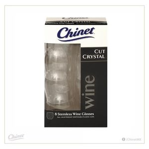 Vasos Desechables 10 Oz Cut Crystal 8 pz