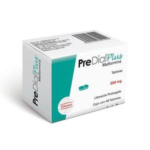 Predial Plus 500 Mg 60 Tabletas 1 Pz