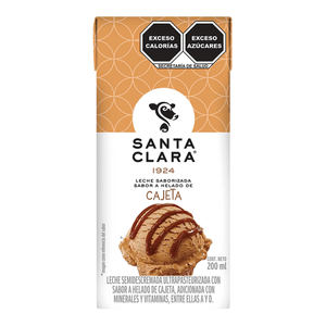 Leche Uht Sabor Cajeta 180 Ml