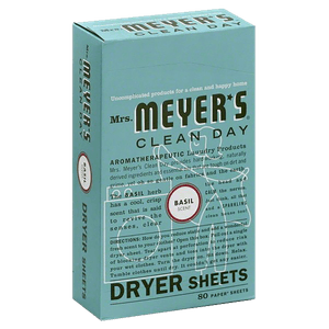 Mrs. Meyers Toallitas Suavizantes de Tela para Secadora con 80 pz