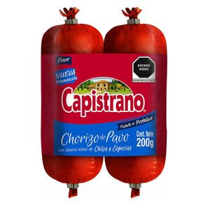 Capistrano Chorizo Pavo Vit Capis 200 g