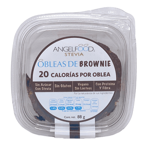 Obleas Brownie Stevia 1 Pz