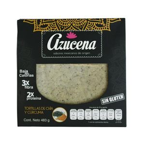 Azucena Tortillas Chia Y Curcuma 420 g