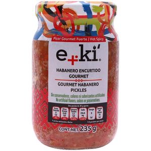 Eki Chile Habanero Rojo Gourmet Frasco 235 g