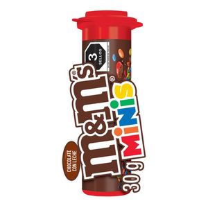 M&Ms Minis Chocolates con Leche tubo 30 g