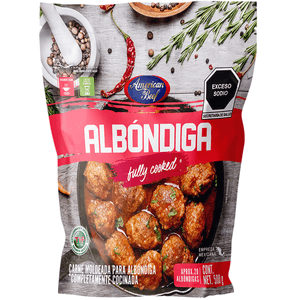 Albóndiga Fully Cooked 20 Pz