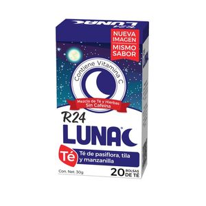 Té Luna Pasiflora Tila Y Manzanilla 20 Cj