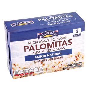 HCF Palomitas Sabor Natural 1 pz Palomitas Sabor Natural 1 Pz