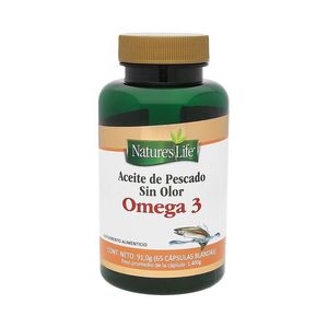 Nl Omega 3 Aceite de Pescado 65 Caps Nl Omega 3 87 Gr