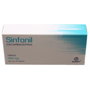 Sinfonil 300 Mg 20 Tab Oxcarbazepina Gen 20 Pz