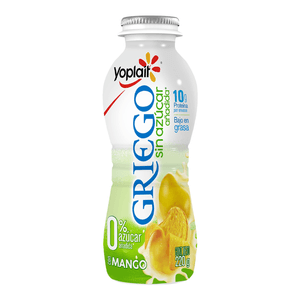 Yogurt Griego Bebible Mango sin Azúcar 220 g