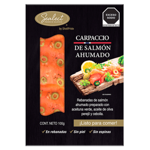 Sealect Carpaccio de Salmon Ahumado 100 g