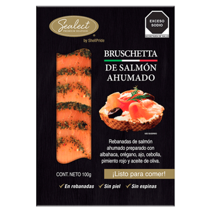 Sealect Bruscheta de Salmon Ahumado 100 g