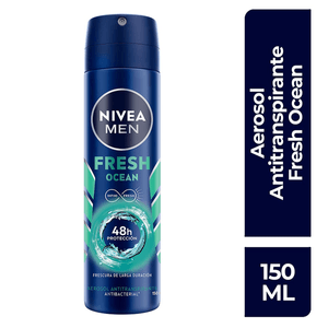 NIVEA MEN Desodorante Sin Alcohol Fresh Ocean Spray 150 ml