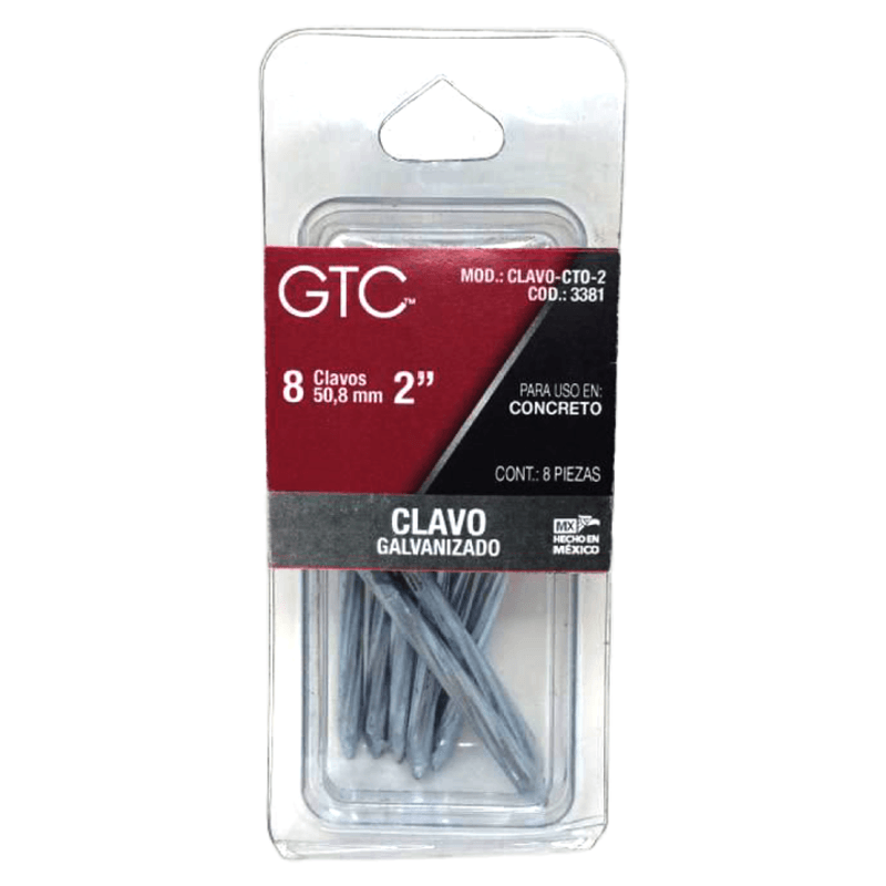 Gtc Juego de Clavos Para Madera 1 Pz - Mi Tienda del Ahorro