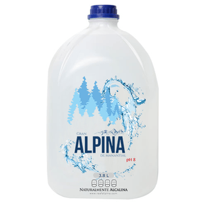 Gran Alpina Agua de Manantial Naturalmente Alcalina 3.8 L