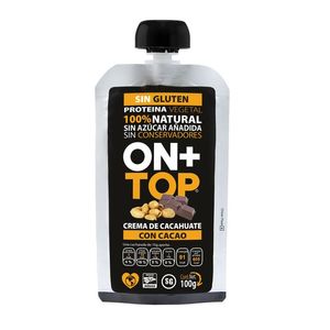 On Top Pouch Crema de Cacahuate con Cacao 100 g