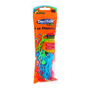 Palillos con Hilo Dental Fun Flossers 40 Pz