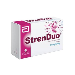 Strenduo 37.5/ 325mg 20 Tab Tramadol, Paracetamol 20 Pz