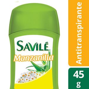 Savile Antitranspirante Sábila Y Manzanilla 45 g