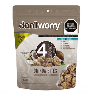 Dont Worry Quinoa Bites Sabor a Coco 55 g