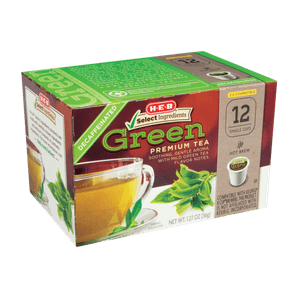 HEB Kcups Te Verde Decaf 36 g