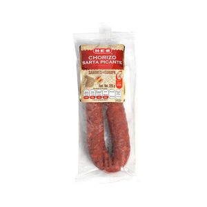 HEB Chorizo Sarta Picante 225 g