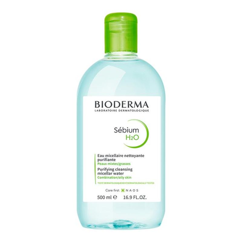 Sebium H2o Agua Micelar Piel Grasa Bioderma 500ml