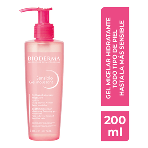 Bioderma Sensibio Moussant Gel Micelar Hidratante 200 ml