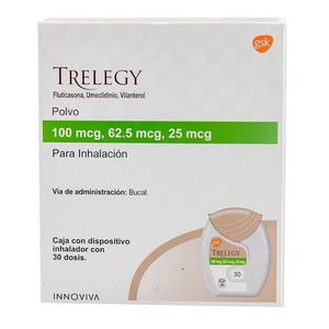 Trelegy Ellipta 30 Dosis 30 Pz