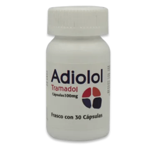 Adiolol Tramadol 100 mg 30 Cápsulas