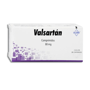 Valsartan 80 Mg Comprimidos 30 Pz