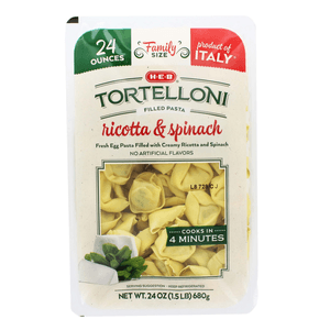 HEB Ricotta And Spinach Tortellone 680 g