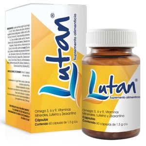 Lutan Suplemento Alimenticio 60 Pz