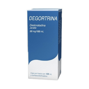 Degortrina Desloratadina 50 mg Jarabe 120 ml
