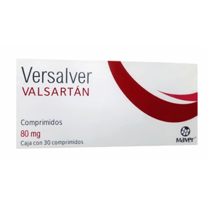 Valsartan 80 Mg Comprimidos 30 Pz