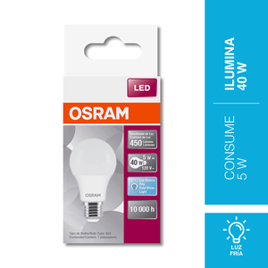 Foco Led Value A40 5.5w/865 1 Pz